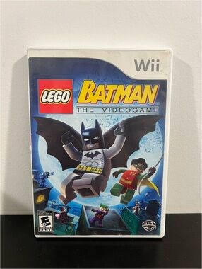 LEGO Batman The Videogame Nintendo Wii Game Complete CIB Tested Working DC